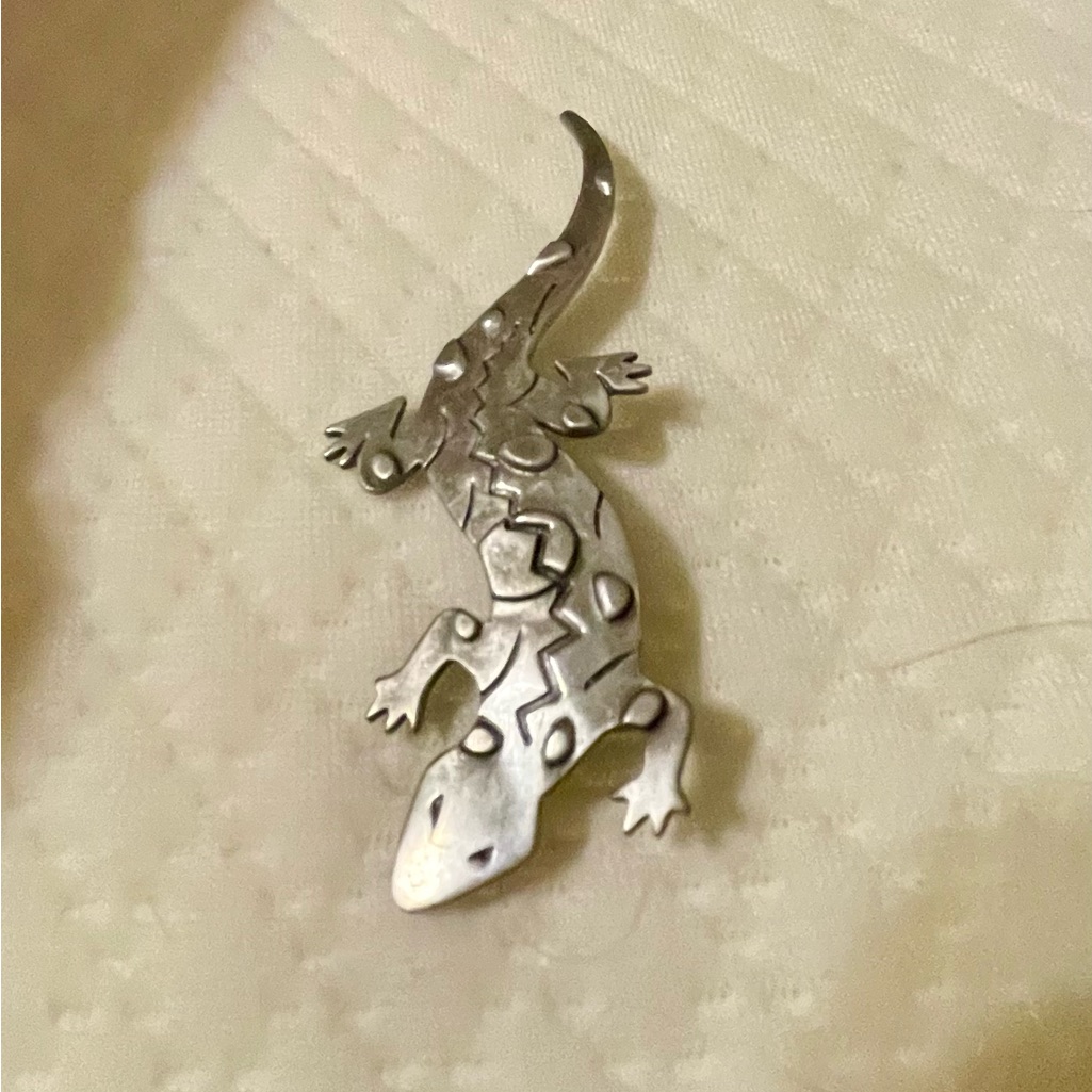 Jj Jonette Lizard Brooch 15$